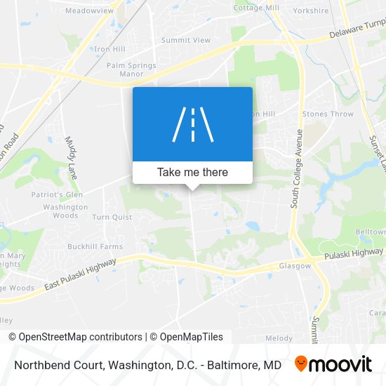 Northbend Court map