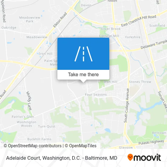 Adelaide Court map