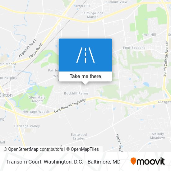 Transom Court map