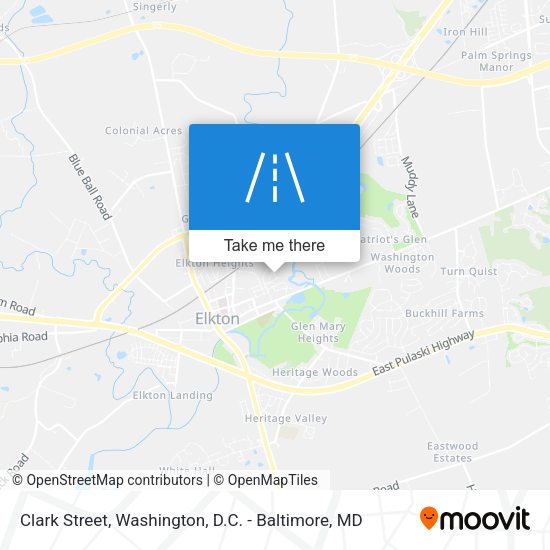 Clark Street map