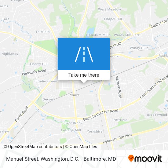 Mapa de Manuel Street