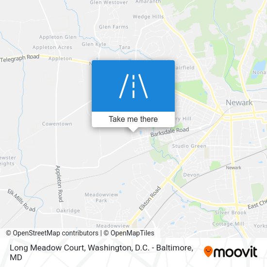 Long Meadow Court map