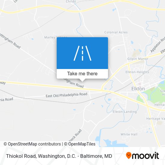 Thiokol Road map