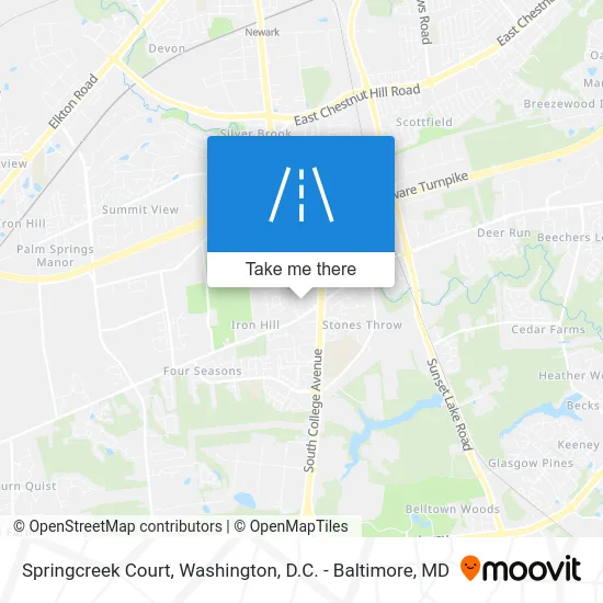 Springcreek Court map