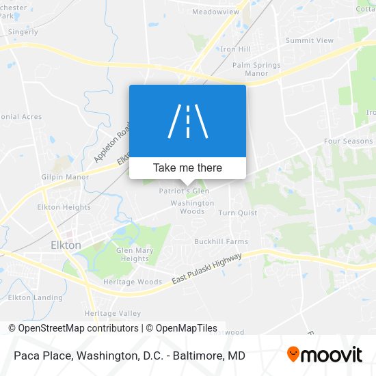 Paca Place map