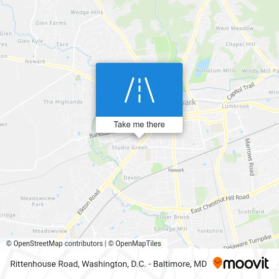 Rittenhouse Road map