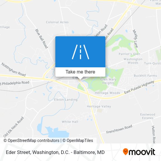 Eder Street map