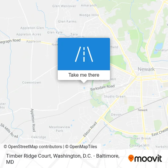 Timber Ridge Court map