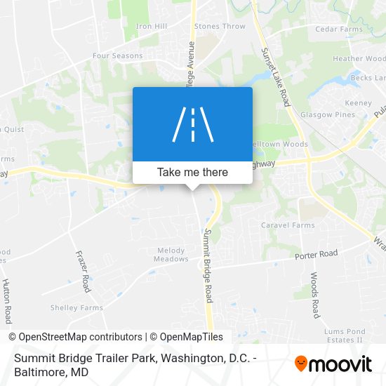 Mapa de Summit Bridge Trailer Park