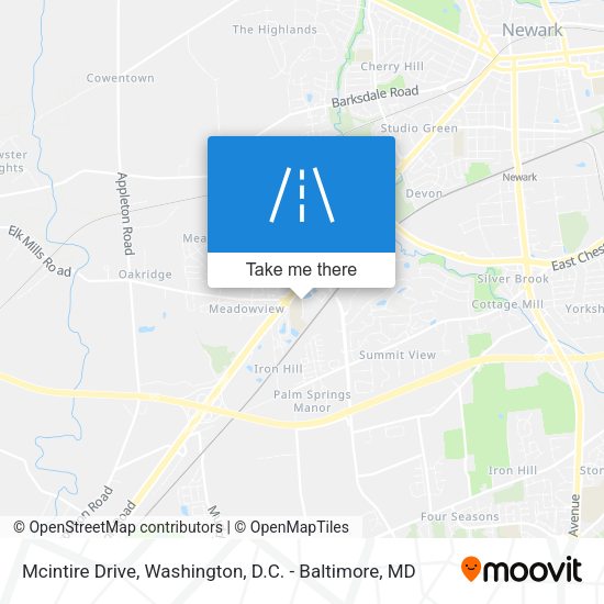 Mapa de Mcintire Drive