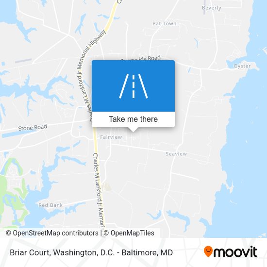 Briar Court map