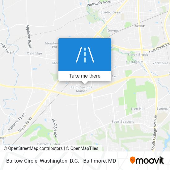 Bartow Circle map