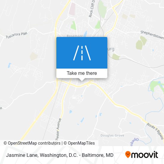 Jasmine Lane map