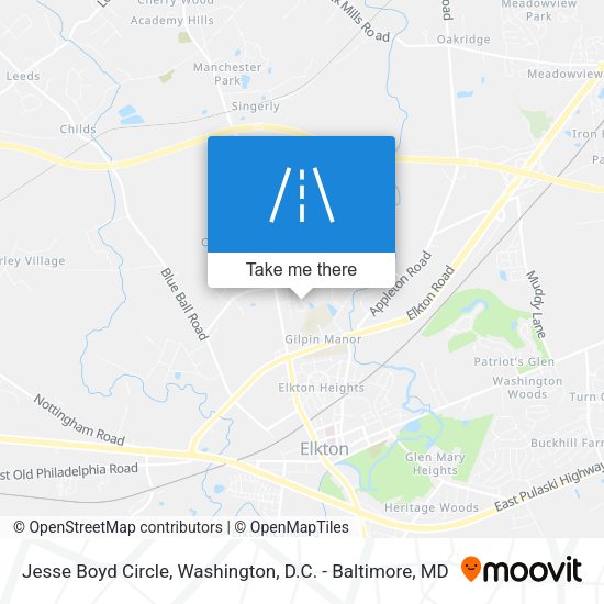 Mapa de Jesse Boyd Circle
