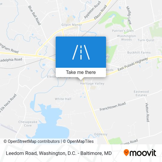 Leedom Road map