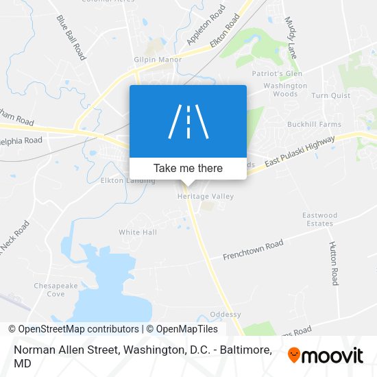 Norman Allen Street map