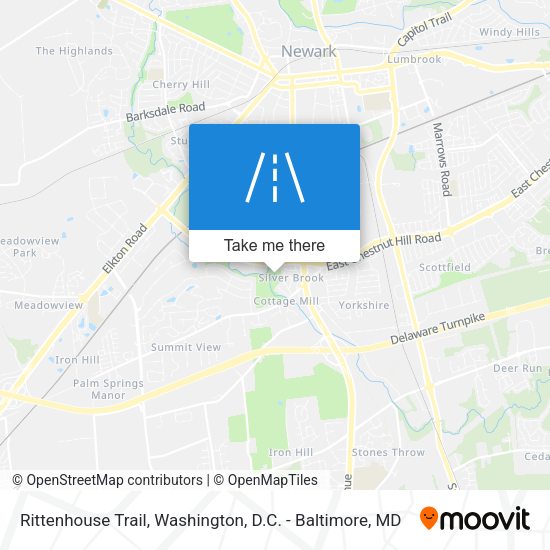 Mapa de Rittenhouse Trail
