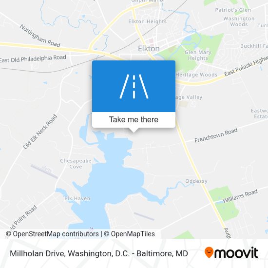 Millholan Drive map
