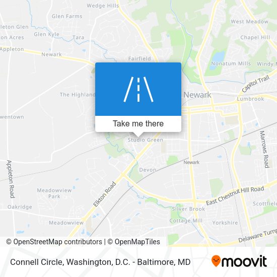 Connell Circle map