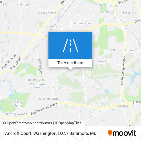 Ancroft Court map