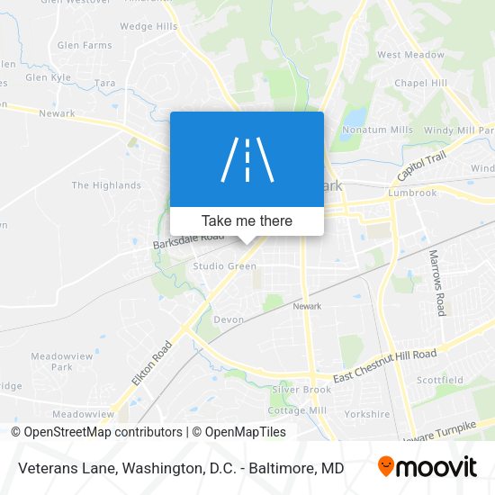 Mapa de Veterans Lane