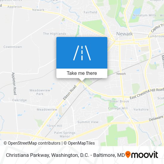 Mapa de Christiana Parkway