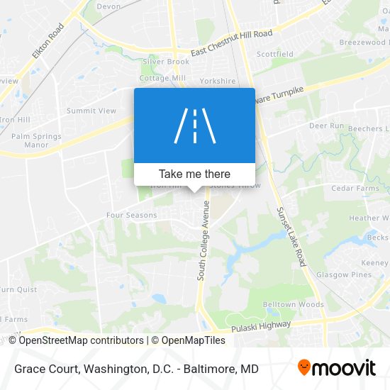 Grace Court map
