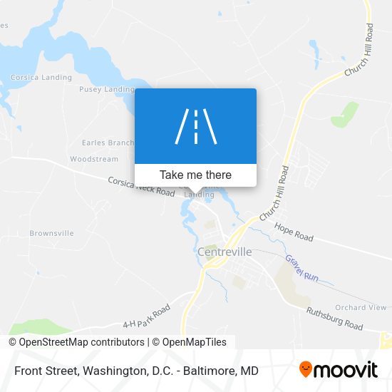 Front Street map