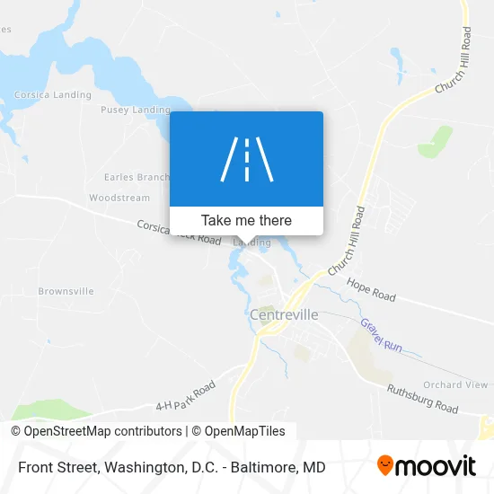 Front Street map