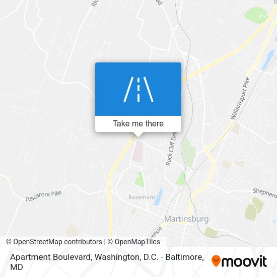 Apartment Boulevard map