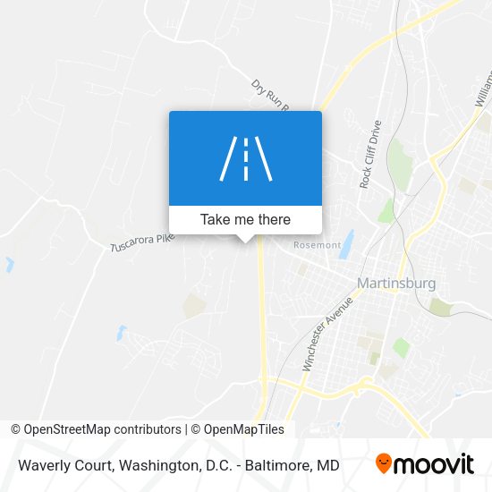 Waverly Court map