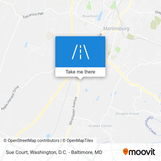 Sue Court map