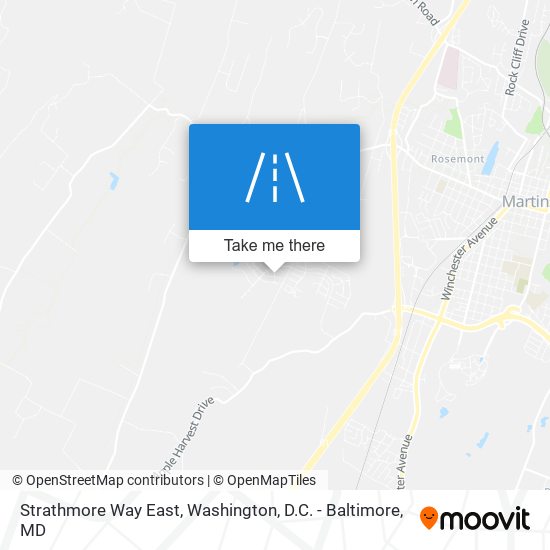 Mapa de Strathmore Way East