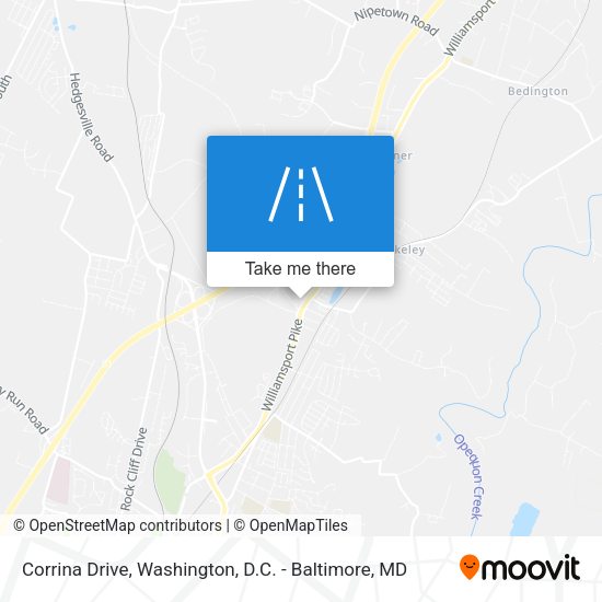 Corrina Drive map
