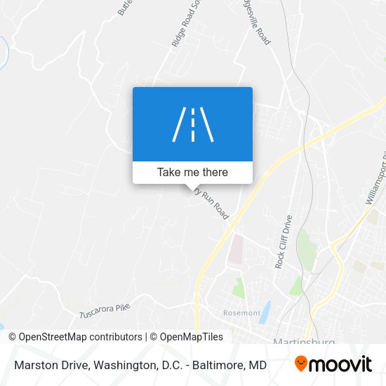 Marston Drive map
