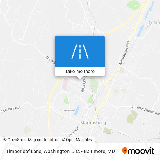 Mapa de Timberleaf Lane