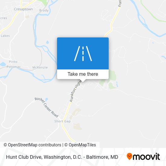 Hunt Club Drive map