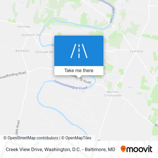 Mapa de Creek View Drive