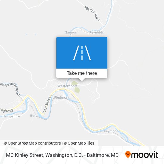 MC Kinley Street map