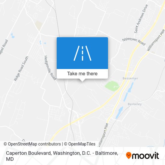 Mapa de Caperton Boulevard