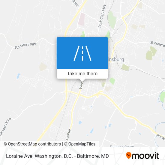 Mapa de Loraine Ave