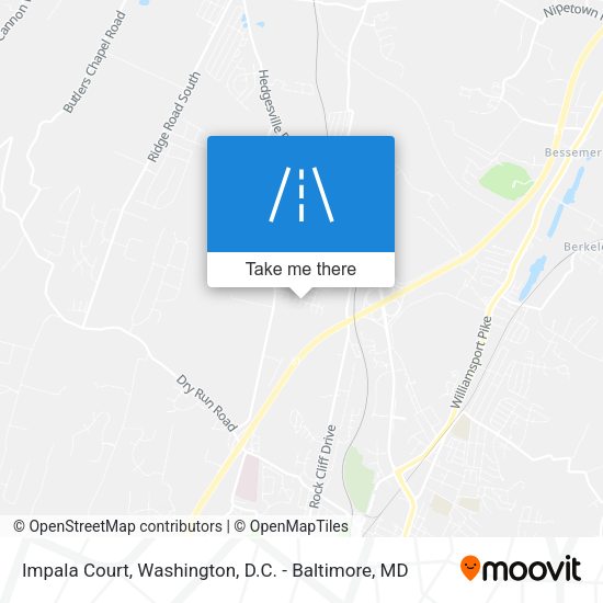 Impala Court map