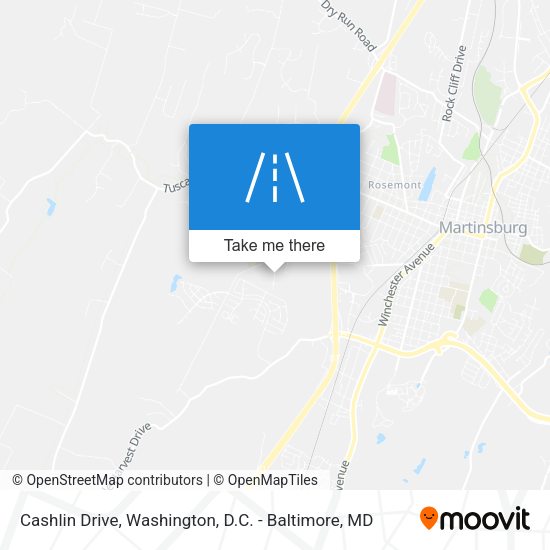 Cashlin Drive map