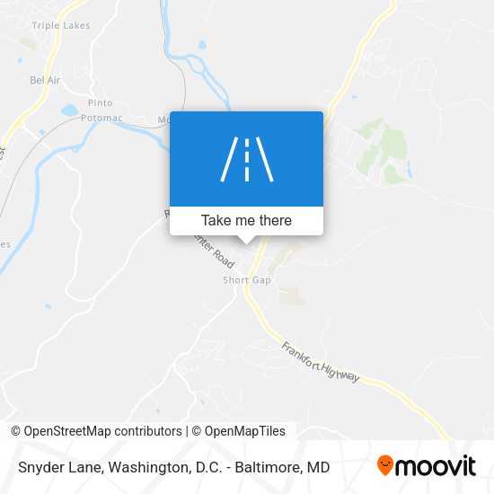 Mapa de Snyder Lane