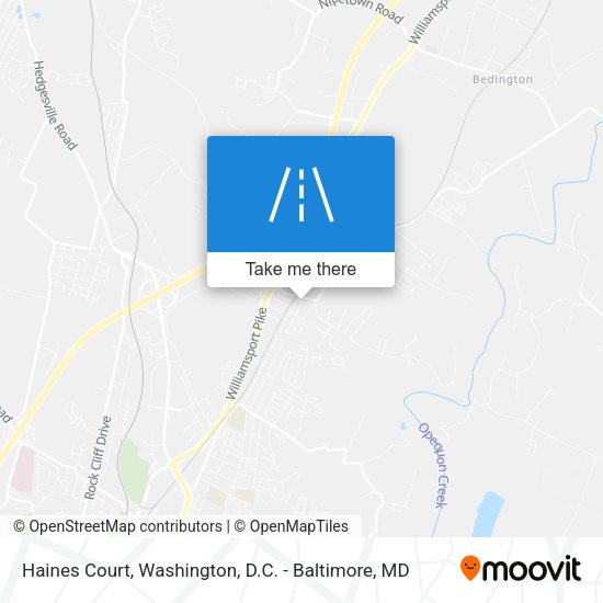 Haines Court map