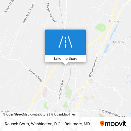 Rousch Court map