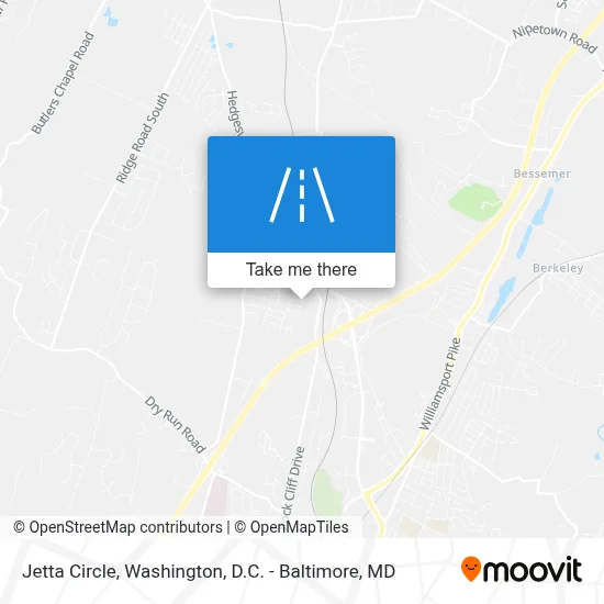 Jetta Circle map