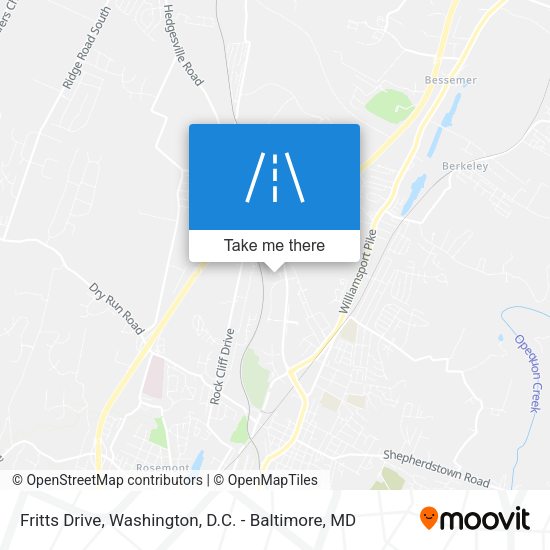 Fritts Drive map