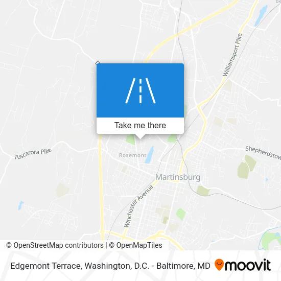 Edgemont Terrace map