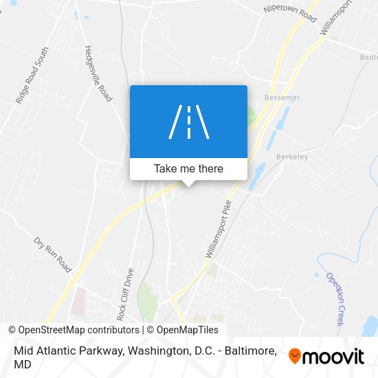 Mapa de Mid Atlantic Parkway